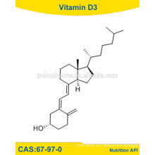 Raw Materiawl Vitamin D3, Vitamin D3 Macht, USP Vitamin D3 / 67-97-0